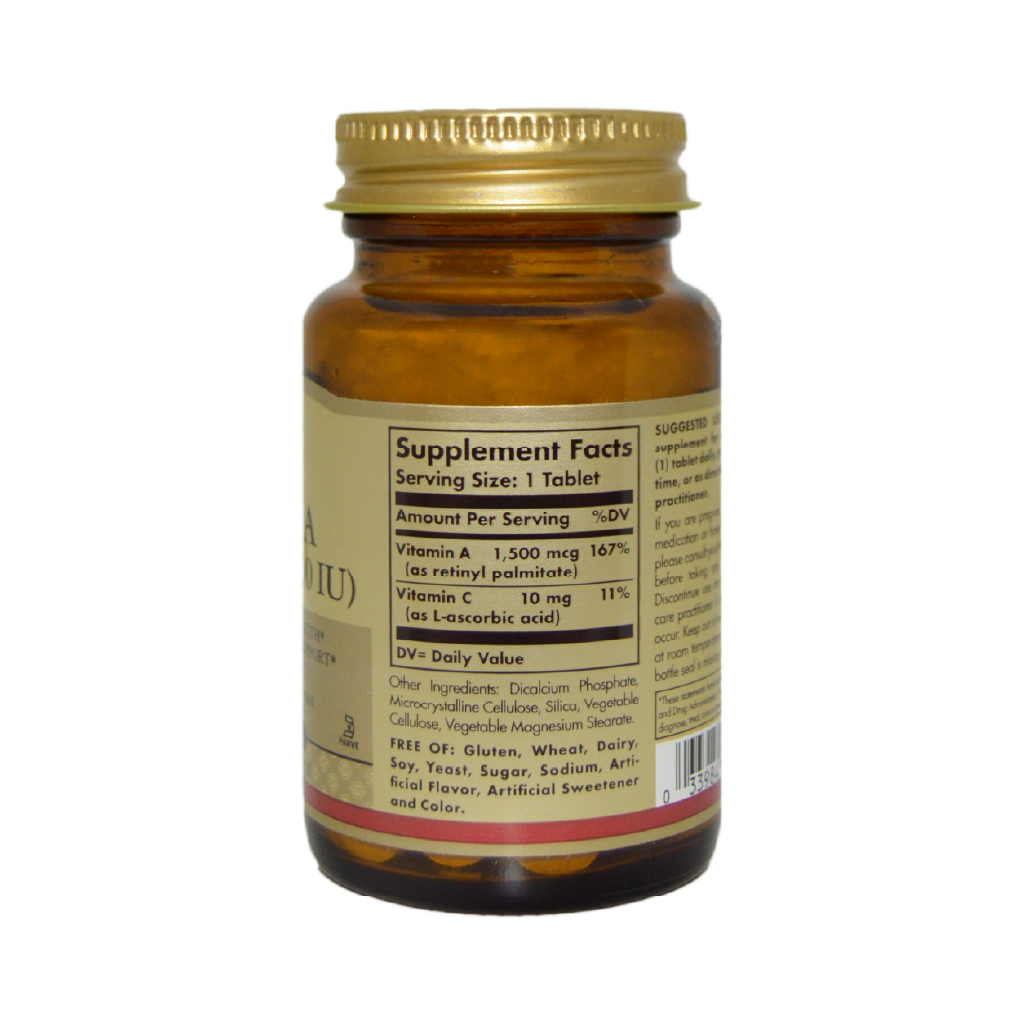 DRY VITAMIN A 5000 IU X 100 TAB
